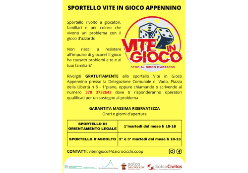 Locandina Sportello Appennino